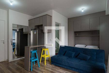 Sala/Quarto de kitnet/studio para alugar com 1 quarto, 30m² em Bela Vista, São Paulo