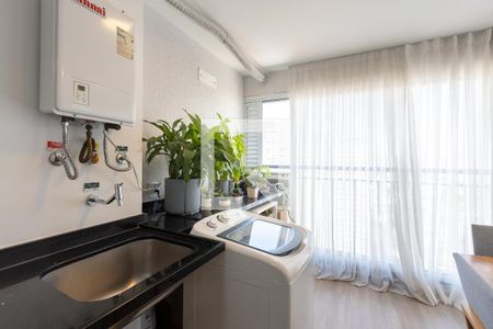Área de Serviço de apartamento para alugar com 3 quartos, 74m² em Barra Funda, São Paulo