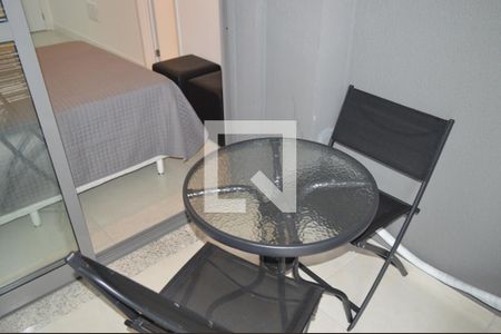 Studio para alugar com 25m², 1 quarto e sem vagaVaranda