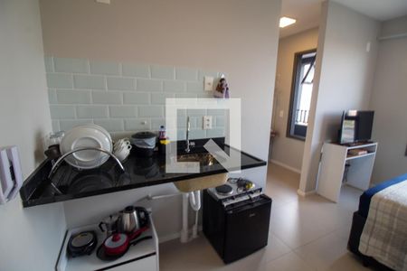 Studio à venda com 23m², 1 quarto e sem vagaCozinha