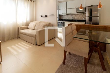 Sala de apartamento para alugar com 1 quarto, 33m² em Barra Funda, São Paulo