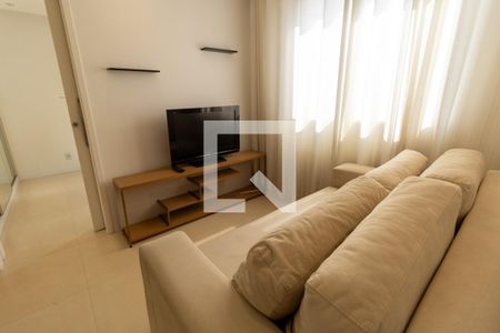 Sala de apartamento para alugar com 1 quarto, 33m² em Barra Funda, São Paulo