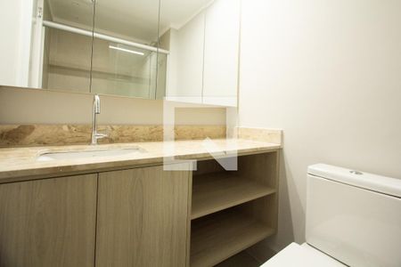 Studio para alugar com 29m², 1 quarto e sem vaga Studio para alugar com 29m², 1 quarto e sem vagaBanheiro