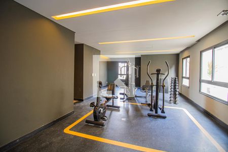 Área comum - Academia de apartamento para alugar com 1 quarto, 25m² em Tucuruvi, São Paulo