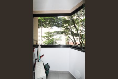 Varanda  de apartamento para alugar com 1 quarto, 32m² em Indianópolis, São Paulo
