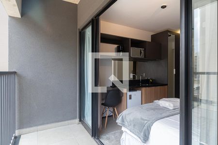 Studio para alugar com 22m², 1 quarto e sem vagaVaranda da Sala/Quarto