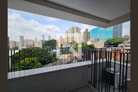 Varanda de kitnet/studio à venda com 1 quarto, 27m² em Liberdade, São Paulo