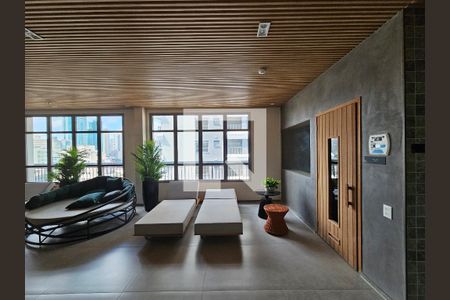 Studio para alugar com 23m², 1 quarto e sem vagaSauna