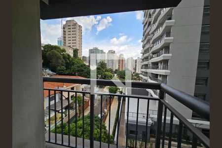 Varanda de kitnet/studio à venda com 1 quarto, 23m² em Paraíso, São Paulo
