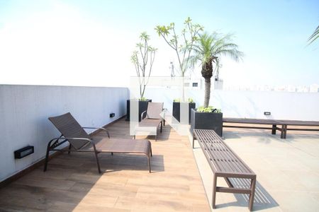 Apartamento à venda com 28m², 1 quarto e sem vagaTerraço