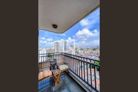 Varanda da Sala de apartamento à venda com 4 quartos, 375m² em Tatuapé, São Paulo