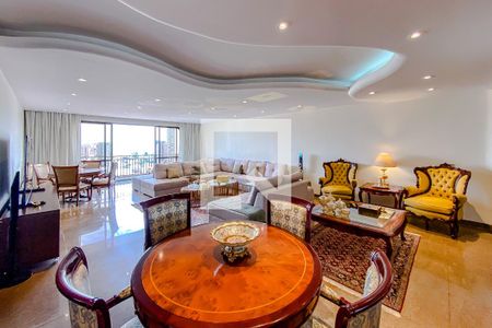 Sala de apartamento à venda com 4 quartos, 375m² em Tatuapé, São Paulo