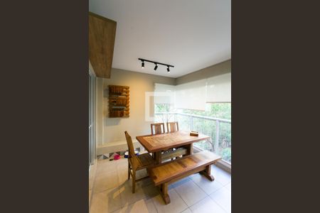 Varanda da Sala de apartamento à venda com 2 quartos, 75m² em Vila Andrade, São Paulo