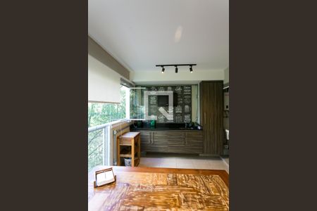 Varanda da Sala de apartamento à venda com 2 quartos, 75m² em Vila Andrade, São Paulo