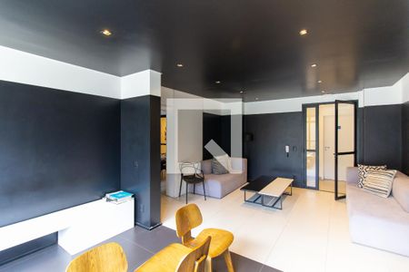 Studio para alugar com 33m², 1 quarto e 1 vaga Studio para alugar com 33m², 1 quarto e 1 vagaÁrea comum - Salão de festas