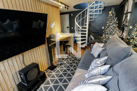 Sala de apartamento à venda com 2 quartos, 110m² em Jardim Parque Morumbi, São Paulo