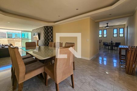 Sala de apartamento para alugar com 3 quartos, 300m² em Vila Alzira, Guarujá