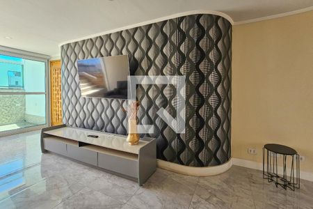 Sala de apartamento para alugar com 3 quartos, 300m² em Vila Alzira, Guarujá