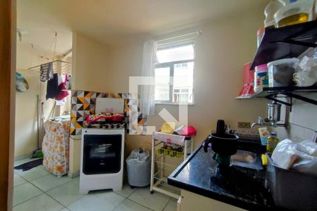 Cozinha de apartamento à venda com 2 quartos, 47m² em Taquara, Rio de Janeiro