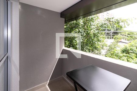 Sacada de kitnet/studio para alugar com 1 quarto, 30m² em Indianópolis, São Paulo
