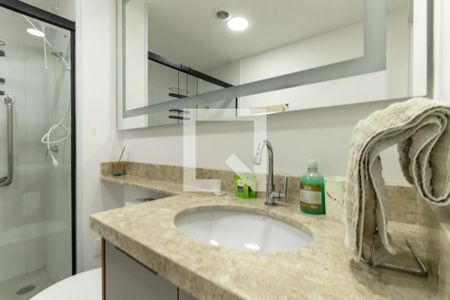 Studio para alugar com 30m², 1 quarto e sem vaga Studio para alugar com 30m², 1 quarto e sem vagaBanheiro