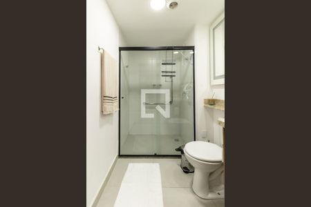 Studio para alugar com 30m², 1 quarto e sem vaga Studio para alugar com 30m², 1 quarto e sem vagaBanheiro