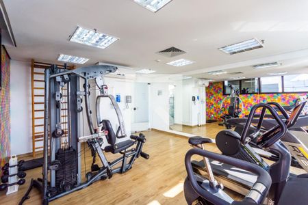 Apartamento para alugar com 120m², 2 quartos e 1 vaga Apartamento para alugar com 120m², 2 quartos e 1 vagaAcademia