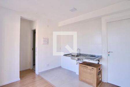 Sala/Cozinha de apartamento para alugar com 1 quarto, 30m² em Belenzinho, São Paulo