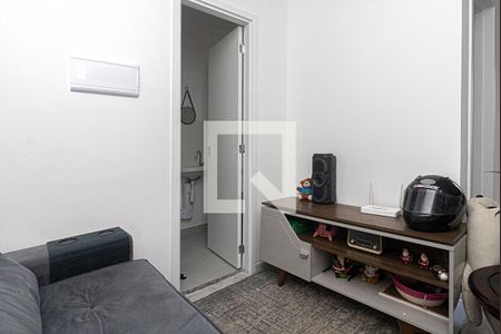 sala de apartamento para alugar com 1 quarto, 32m² em Vila Moinho Velho, São Paulo
