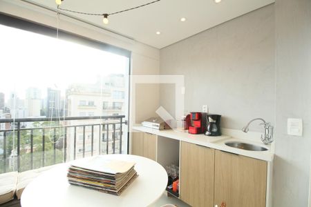 Varanda Sala de apartamento para alugar com 2 quartos, 67m² em Jardim Ampliacao, São Paulo