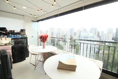 Varanda Sala de apartamento para alugar com 2 quartos, 67m² em Jardim Ampliacao, São Paulo