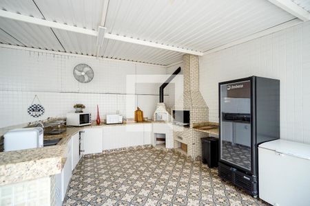 Apartamento para alugar com 139m², 4 quartos e 2 vagasChurrasqueira do salão de festas