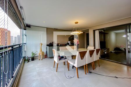 Varanda da Sala de apartamento para alugar com 3 quartos, 147m² em Vila Mariana, São Paulo