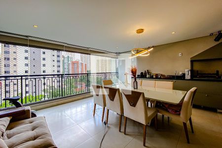 Varanda da Sala de apartamento para alugar com 3 quartos, 147m² em Vila Mariana, São Paulo