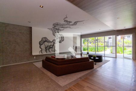 Apartamento para alugar com 116m², 3 quartos e 2 vagas Apartamento para alugar com 116m², 3 quartos e 2 vagasHall social