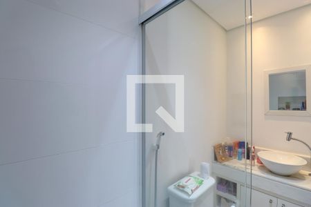 Banheiro da Suíte 1 de apartamento à venda com 3 quartos, 216m² em Vila Romana, São Paulo