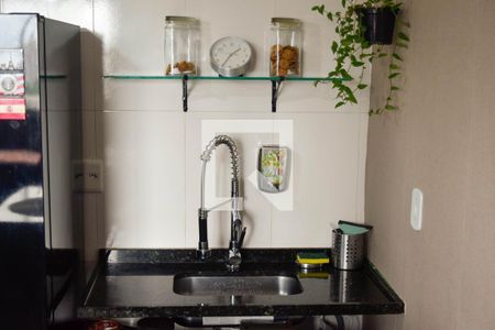 Sala/Cozinha de apartamento à venda com 2 quartos, 38m² em Chácara Seis de Outubro, São Paulo