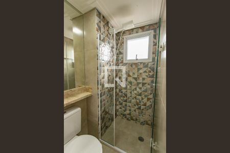 Apartamento para alugar com 59m², 2 quartos e 1 vagaBanheiro da suíte 