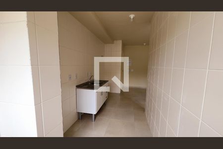 Cozinha e Área de Serviço de apartamento para alugar com 2 quartos, 56m² em Vila Tupi, Várzea Paulista
