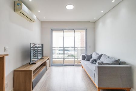 Sala de apartamento para alugar com 1 quarto, 55m² em Alphaville Industrial, Barueri