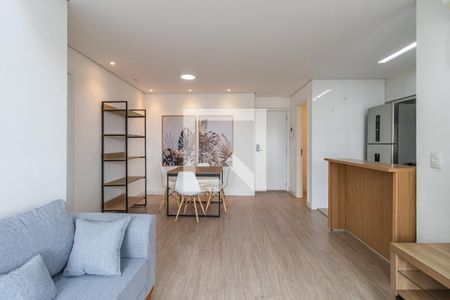 Sala de apartamento para alugar com 1 quarto, 55m² em Alphaville Industrial, Barueri