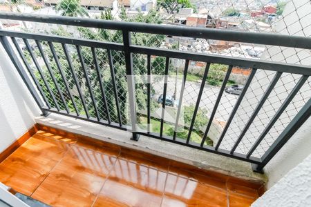 Varanda da Sala de apartamento para alugar com 2 quartos, 42m² em Parque Reboucas, São Paulo