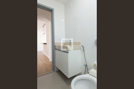 Banheiro Social de apartamento à venda com 2 quartos, 70m² em Sion, Belo Horizonte