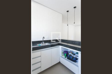 Cozinha de apartamento à venda com 2 quartos, 70m² em Sion, Belo Horizonte