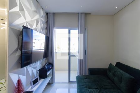 Sala de apartamento para alugar com 2 quartos, 56m² em Jardim Barbacena, Cotia