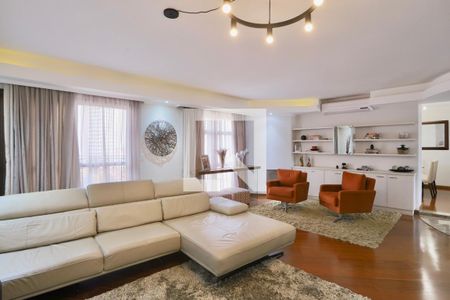 Sala de apartamento à venda com 3 quartos, 269m² em Vila Regente Feijó, São Paulo