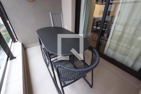 Studio à venda com 26m², 1 quarto e sem vagaVaranda