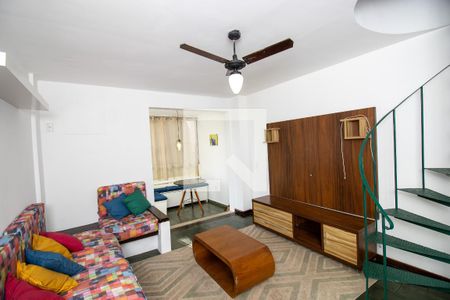 Sala de apartamento para alugar com 3 quartos, 103m² em Recreio dos Bandeirantes, Rio de Janeiro
