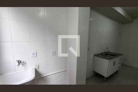 Cozinha e Área de Serviço de apartamento para alugar com 2 quartos, 56m² em Vila Tupi, Várzea Paulista