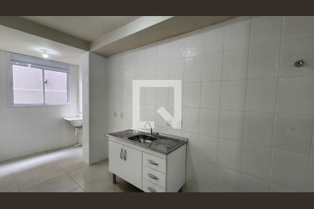 Cozinha e Área de Serviço de apartamento para alugar com 2 quartos, 56m² em Vila Tupi, Várzea Paulista